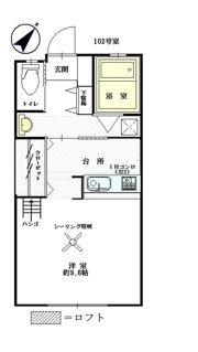 シトラスジュノス鎌倉の間取り画像