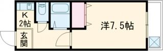 TOHYAMAハイツ楠上の間取り画像