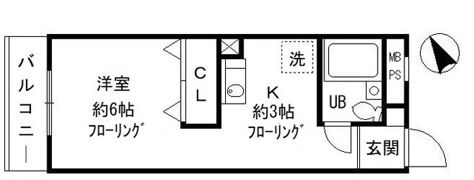 昭島コートエレガンスBの間取り画像