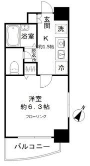 クレール本町の間取り画像