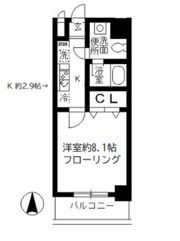 カラコレス篠崎の間取り画像