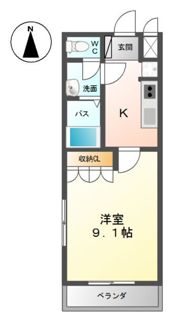 グランドゥールⅡの間取り画像