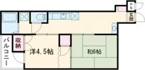 アミティM＆Mの間取り画像