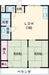 コーポ小池の間取り画像