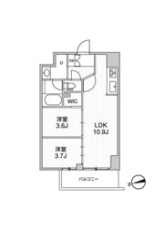 リテラス南千住サウスの間取り画像