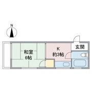 ムーニー若原の間取り画像