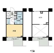 スタジオスクエア住吉の間取り画像