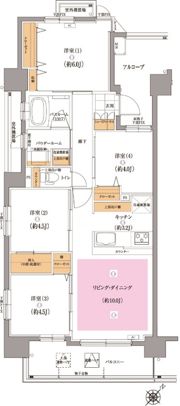 ガーラ・レジデンス川口並木の間取り画像