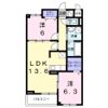 別所中の町アパート（028123701）の間取り画像