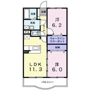 ヒル フィールド ブリーズ館の間取り画像