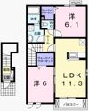 イリーデAの間取り画像