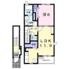 ブラウニーメゾンFの間取り画像