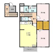 グレイタス川元 Bの間取り画像