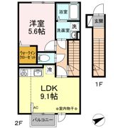 グランメールⅡの間取り画像