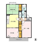 アークヒルズ Bの間取り画像