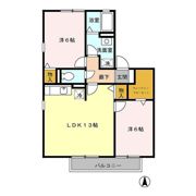 スクウェアガーデン Ⅲの間取り画像