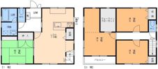 清水町4丁目大町借家の間取り画像