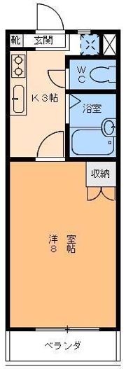 T・Sヴィラの間取り画像