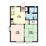 リバーサイドディアス2の間取り画像