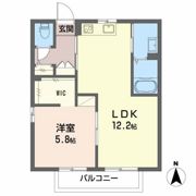 コーポSの間取り画像