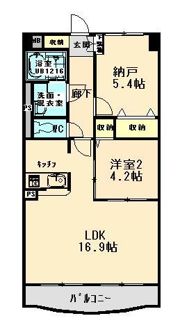 イストワール城西の間取り画像