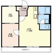フルール Aの間取り画像