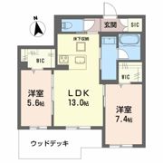 シャーメゾン加納神明の間取り画像