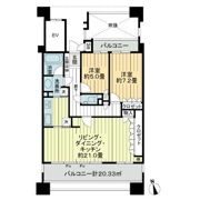 センチュリーステイツ高岳の間取り画像