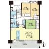 アンピール熊本城の間取り画像