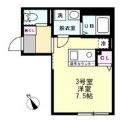 ベイルーム本厚木ルミナスの間取り画像