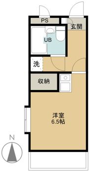 所沢メゾン3号館の間取り画像