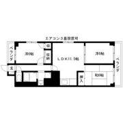 シーズンコート上小田井西Ⅱの間取り画像