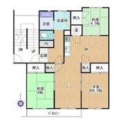 三日月住宅 3棟の間取り画像