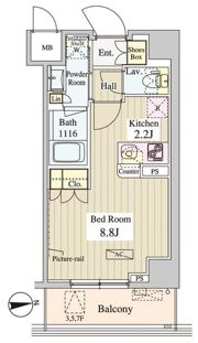 WASEDA APARTMENTの間取り画像