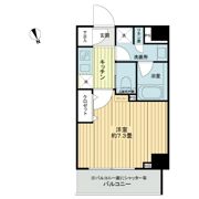 フレシア中目黒の間取り画像