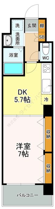 KDXレジデンス八王子横山の間取り画像