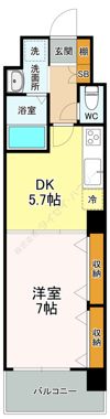 KDXレジデンス八王子横山の間取り画像