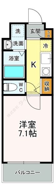 KDXレジデンス八王子横山の間取り画像
