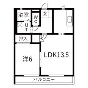 エクシード連坊の間取り画像