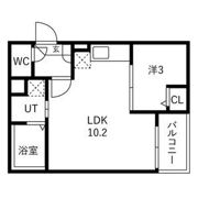 Jack nishikananoiⅡの間取り画像