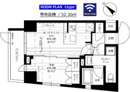 ステージグランデ千歳烏山アジールコートの間取り画像