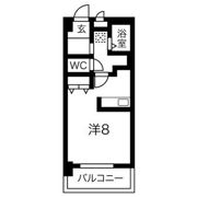 サンパレス植田の間取り画像