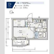MAXIV川崎WEST DUEの間取り画像