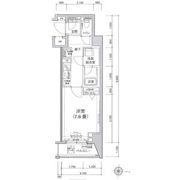 アイルルシェール錦糸町の間取り画像