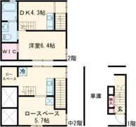 COMODO関屋の間取り画像