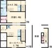 COMODO関屋の間取り画像