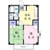 シャルマン二瀬の間取り画像