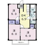 アクティブ河原Aの間取り画像