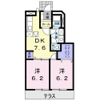 メゾンディオールⅡ Bの間取り画像