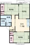 メゾンルーラル2の間取り画像